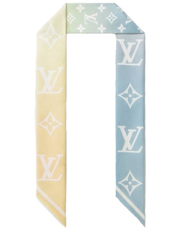 LV Aurora Nano Scarf Blue - LOUIS VUITTON - BALAAN 1