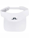 Yaden Logo Golf Visor White - J.LINDEBERG - BALAAN 3