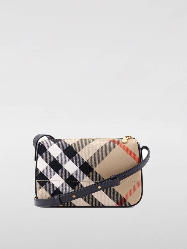 Snip Check Cross Bag Sand - BURBERRY - BALAAN 3