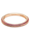 Me Red Pave Ring Rose Gold - PANDORA - BALAAN 6