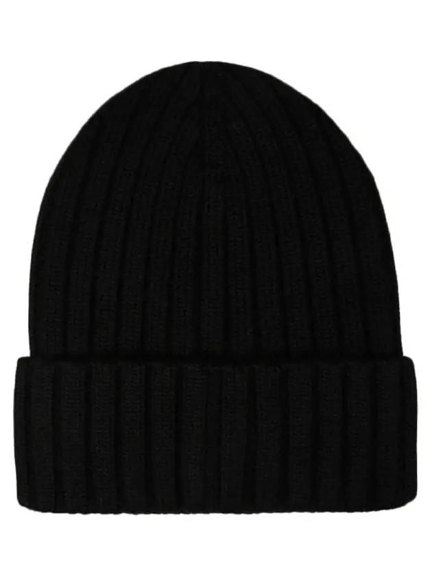 Wool Beanie Black 3B000 08 A9327 999 - MONCLER - BALAAN 3