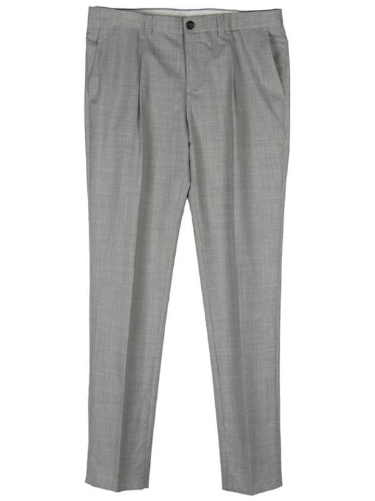 Men's Classic Slacks Grey - BRUNELLO CUCINELLI - BALAAN 1