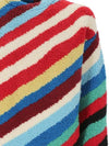 Striped Crew Neck Wool Knit Top - BOTTEGA VENETA - BALAAN 3