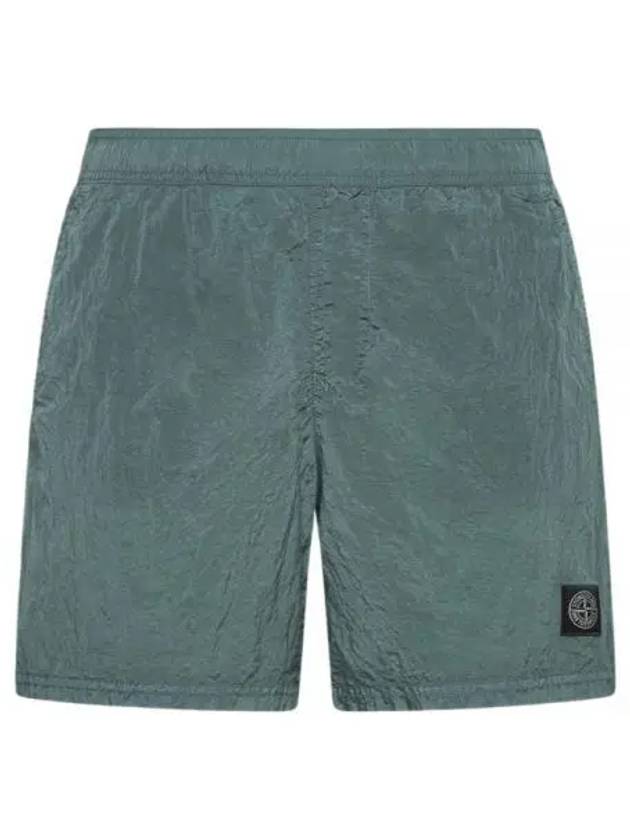 Nylon Metal Swimming Trunk Shorts Green - STONE ISLAND - BALAAN 2