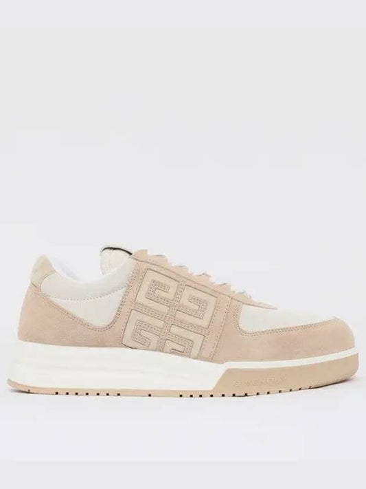 G4 Suede Low Top Sneakers Beige - GIVENCHY - BALAAN 2