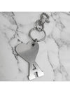 Heart Logo Keyholder Silver - AMI - BALAAN 5