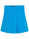 Women's Adina Golf Skirt Brilliant Blue - J.LINDEBERG - BALAAN 2