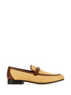 Men's Horsebit Loafers Natural Crochet - GUCCI - BALAAN 1