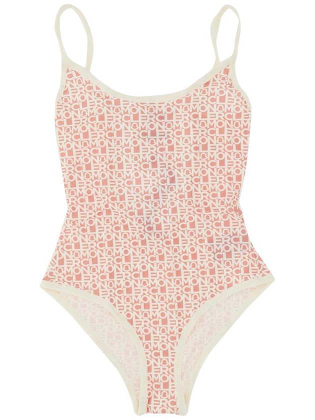 Moncler One Piece Swimsuit With Logo - MONCLER - BALAAN 1