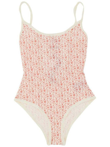 Moncler One Piece Swimsuit With Logo - MONCLER - BALAAN 1