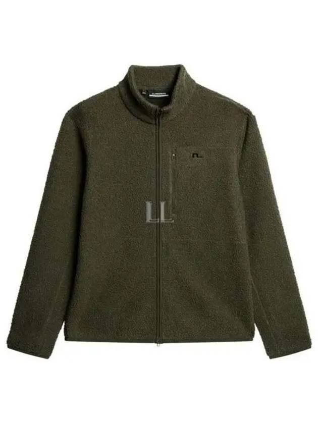 Peter Pile Zip-Up Jacket Forest Green - J.LINDEBERG - BALAAN 2