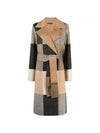 Aline Collage Graphic Reversible Coat JF006455 0162 - JOSEPH - BALAAN 1