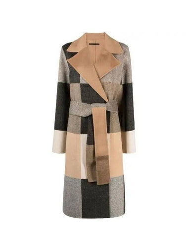 Aline Collage Graphic Reversible Coat JF006455 0162 - JOSEPH - BALAAN 1