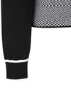 WOMEN MOSAIC POINT HODDIE CARDIGANBK - ANEWGOLF - BALAAN 6