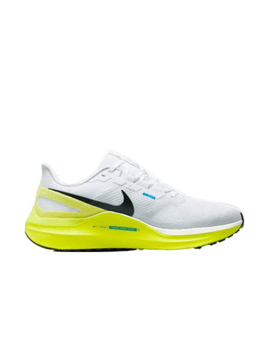 Zoom Structure 25 Low Top Sneakers White Green - NIKE - BALAAN 1