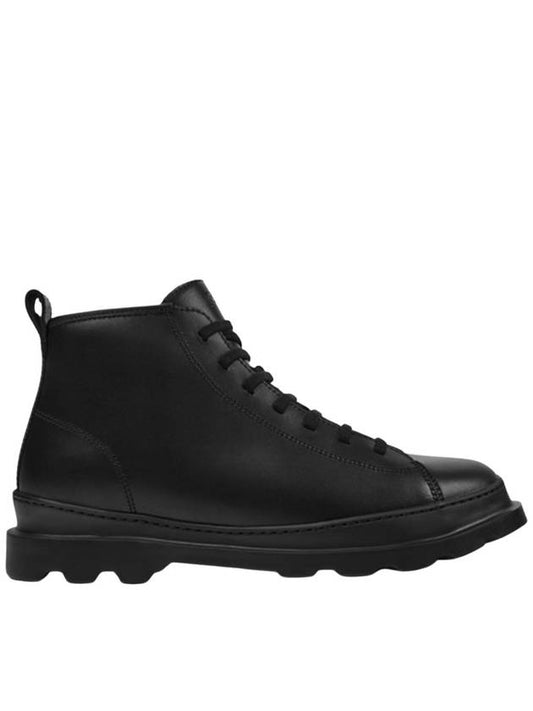 Brutus Leather Ankle Boots Black - CAMPER - BALAAN.