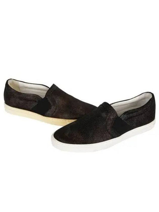 D P Sail Glitter Velvet Slip On 271625 - LANVIN - BALAAN 1