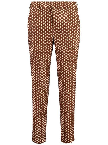 Pt01 New York Printed High-Rise Trousers - PT01 - BALAAN 1