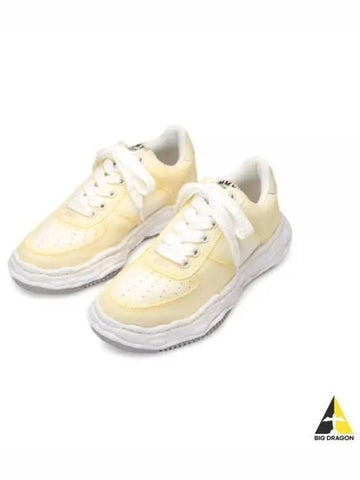 A12FW706 white PETERSON23 OG sole canvas low top sneakers - MIHARA YASUHIRO - BALAAN 1