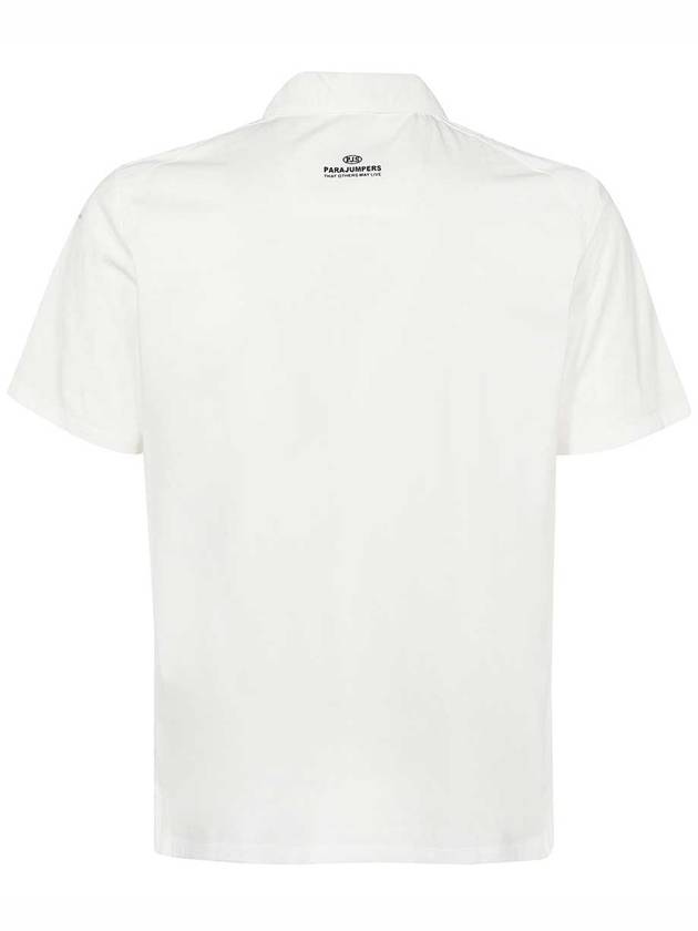 Men's Rescue Zwart Polo Shirt White - PARAJUMPERS - BALAAN 3