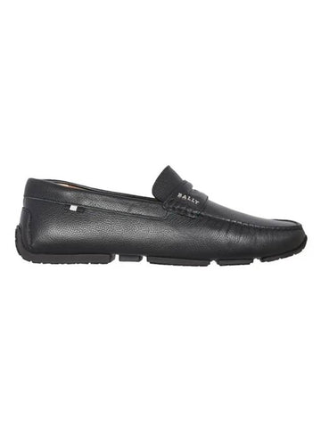 Men's Driver Pavel Loafers Black - BALLY - BALAAN 1