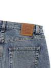 Twist Seam Denim Jeans Vintage Wash Blue - TOTEME - BALAAN.