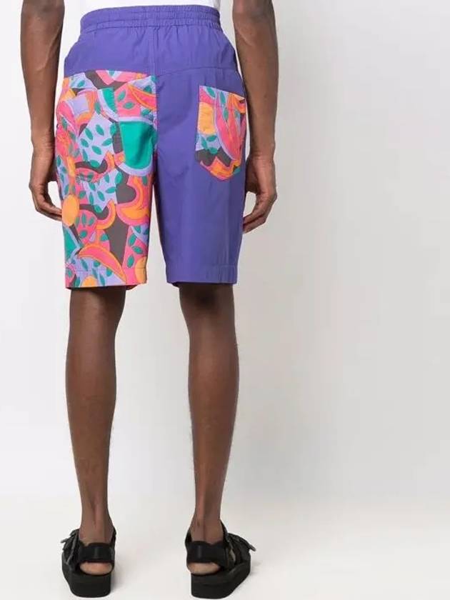 Men's Patterned Print Shorts - ISABEL MARANT - BALAAN 5