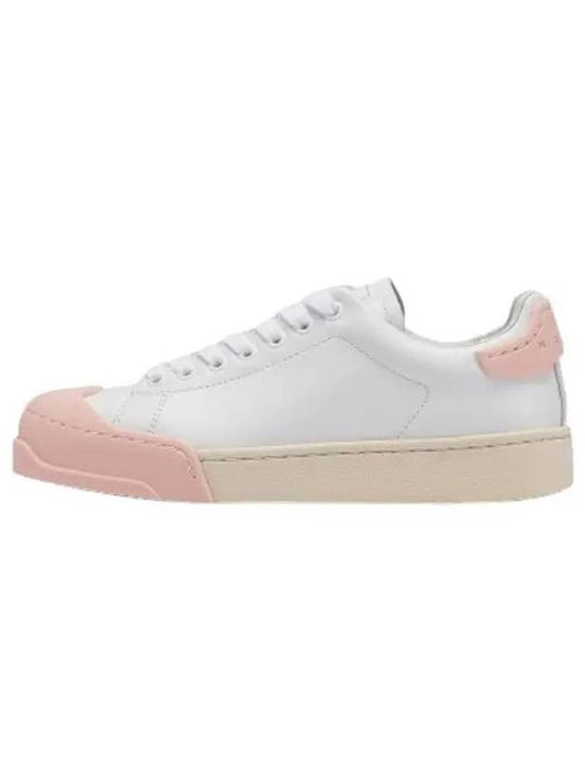 Dada Bumper Sneakers Lily White Light Pink - MARNI - BALAAN 1
