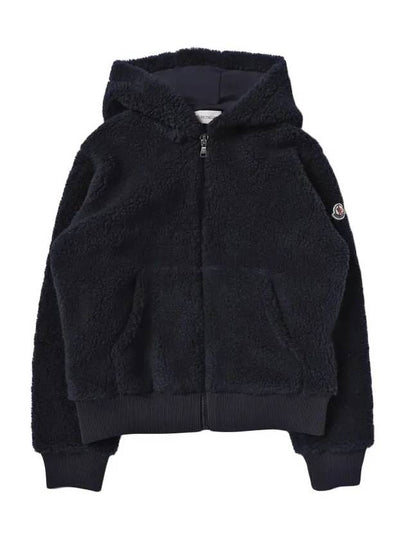 Kids Teddy Hooded Zip Up Navy 8G000 08 89A3X 778 - MONCLER - BALAAN 2