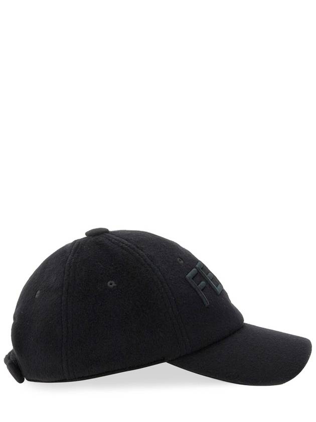 WOOL BASEBALL HAT - FENDI - BALAAN 3