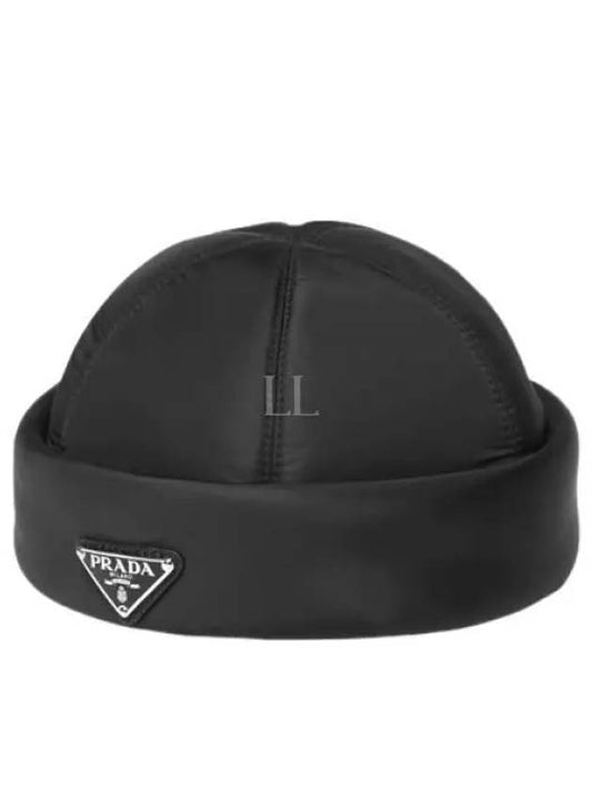 nylon beanie black - PRADA - BALAAN 2