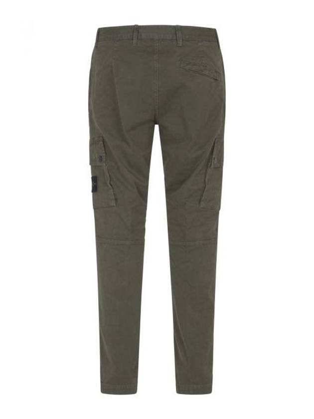 Compass Badge Cargo Straight Pants Green - STONE ISLAND - BALAAN 3