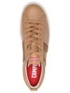 Runner Leather Low Top Sneakers Browm - CAMPER - BALAAN 5