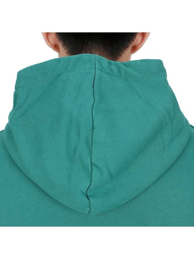 Fox Head Patch Regular Hoodie Pine Green - MAISON KITSUNE - BALAAN 9