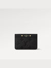 Monogram Empreinte Card Wallet Black - LOUIS VUITTON - BALAAN 3