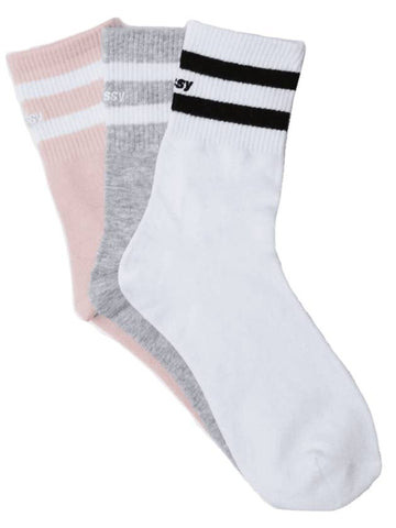 Calypso Stripe Socks 3 Pack - STUSSY - BALAAN 1