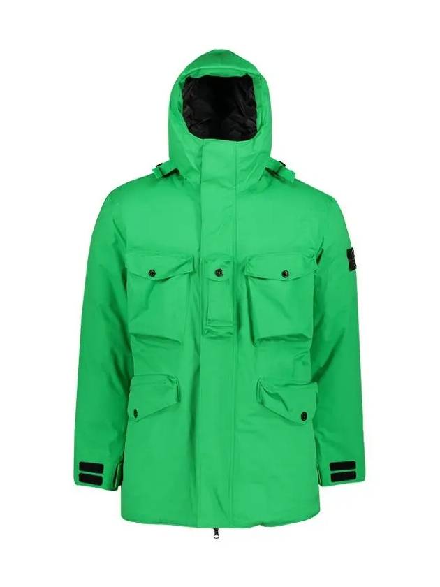 Ripstop Gore-Tex Hooded Padded Bright Green - STONE ISLAND - BALAAN 2