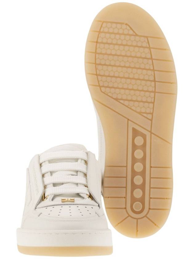 Leather sneakers with logo - ELISABETTA FRANCHI - BALAAN 5