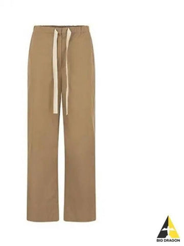 S S Cotton Wide Pants Brown Gray 2391311632600 - MAX MARA - BALAAN 1
