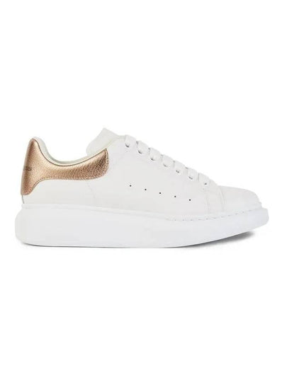 Oversized Low Top Sneakers White Rose Gold - ALEXANDER MCQUEEN - BALAAN 2