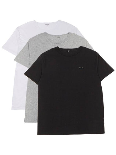 Cotton Short Sleeve Lounge Top 3 Pack Set Mixed Colors - PAUL SMITH - BALAAN 2