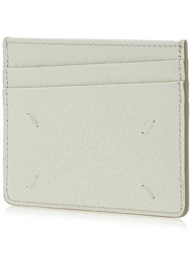 Four Stitch Card Wallet White - MAISON MARGIELA - BALAAN 3