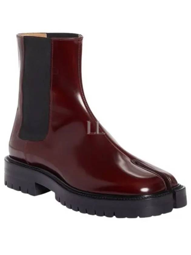 Tabi County Chelsea Boots Burgundy - MAISON MARGIELA - BALAAN 2