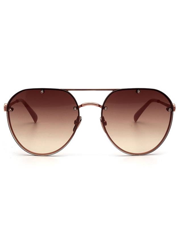 MJ7028 SATIN ROSE GOLD Sunglasses Unisex Sunglasses Sunglasses - MAJE - BALAAN 2