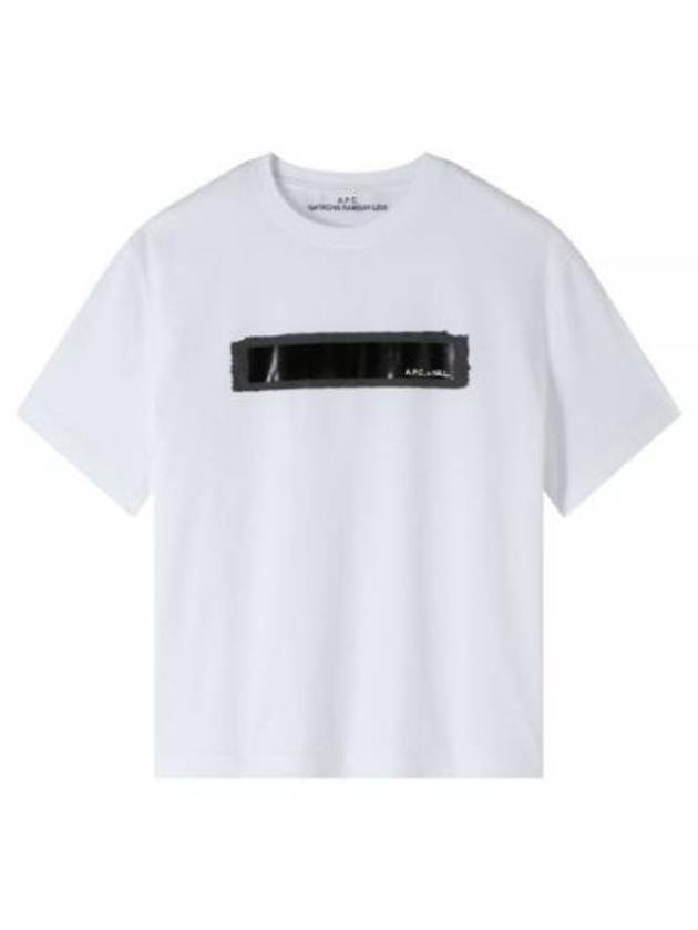 Jean Short Sleeve T-Shirt White - A.P.C. - BALAAN 2