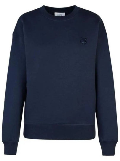 Bold Fox Head Patch Comfort Sweatshirt Ink Blue - MAISON KITSUNE - BALAAN 2