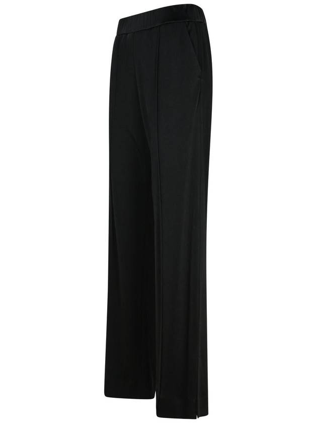 Jil Sander Black Viscose Trousers - JIL SANDER - BALAAN 2