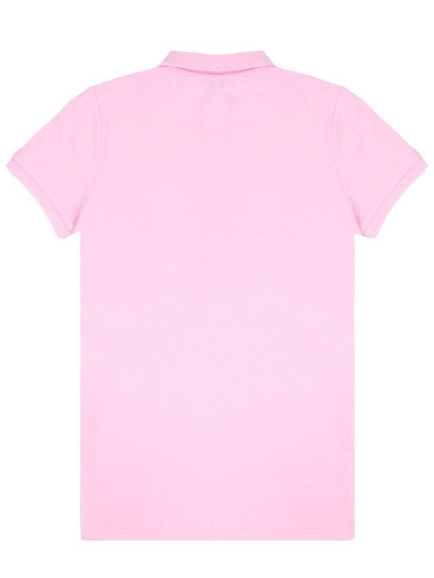 Women's Julie Embroidered Logo Short Sleeve Polo Shirt Pink - POLO RALPH LAUREN - BALAAN 3