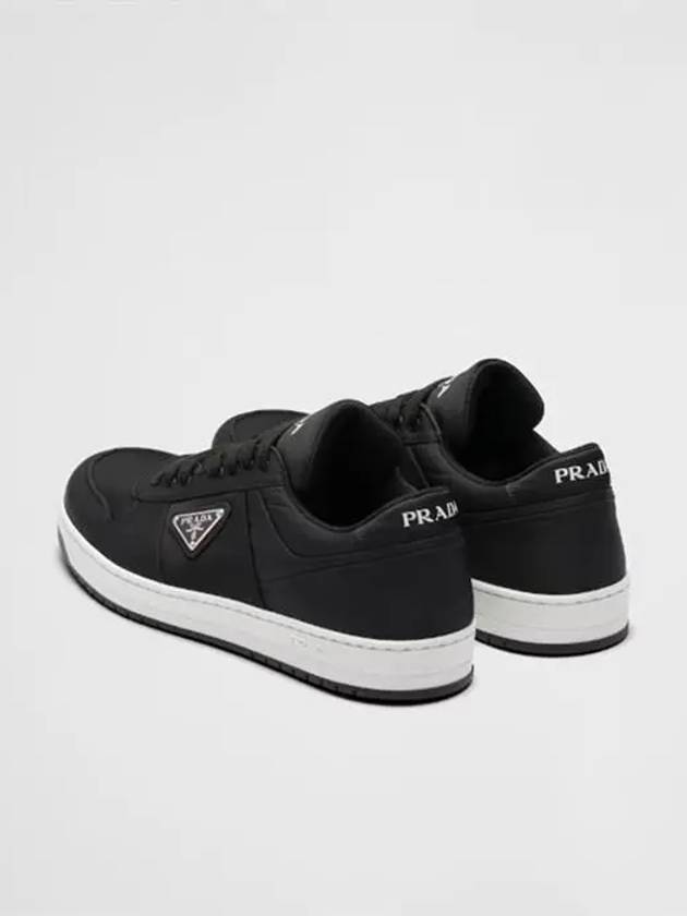 Re-Nylon Low Top Sneakers Black - PRADA - BALAAN 6