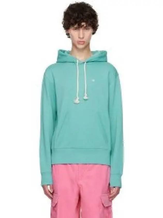 Small Logo Patch Hoodie Sky Blue - ACNE STUDIOS - BALAAN 2